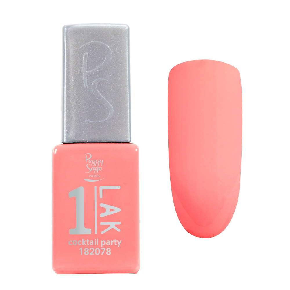 PEGGY SAGE 182078 ONE-LAK 1-STEP GEL POLISH COCKTAIL PARTY 5ML