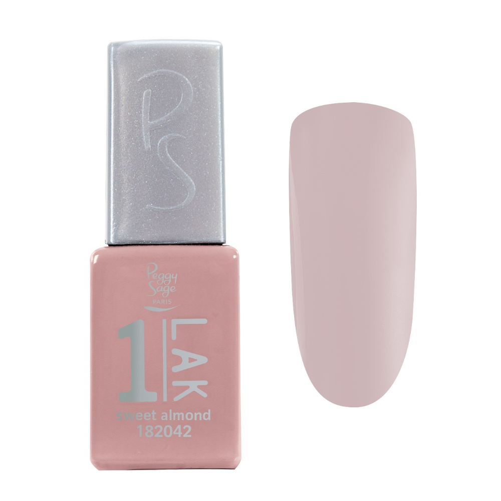 PEGGY SAGE 182042 ONE-LAK 1-STEP GEL POLISH SWEET ALMOND 5ML