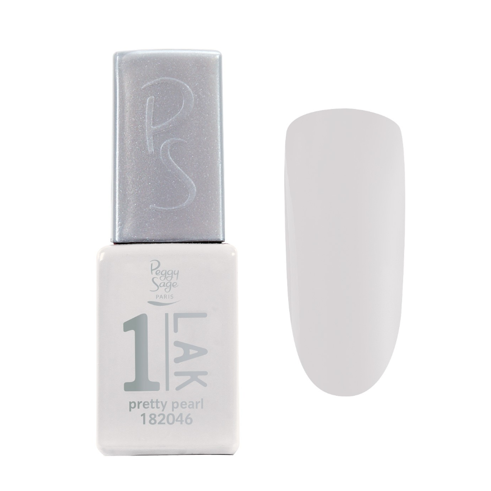 PEGGY SAGE 182046 ONE-LAK 1-STEP GEL POLISH PRETTY PEARL 5ML