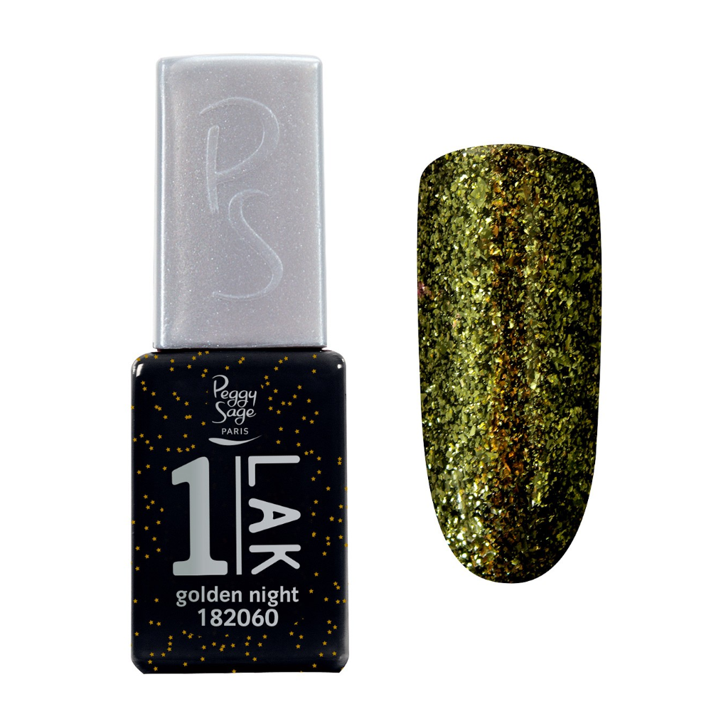 PEGGY SAGE 182060 ONE-LAK 1-STEP GEL POLISH GOLDEN NIGHT 5ML