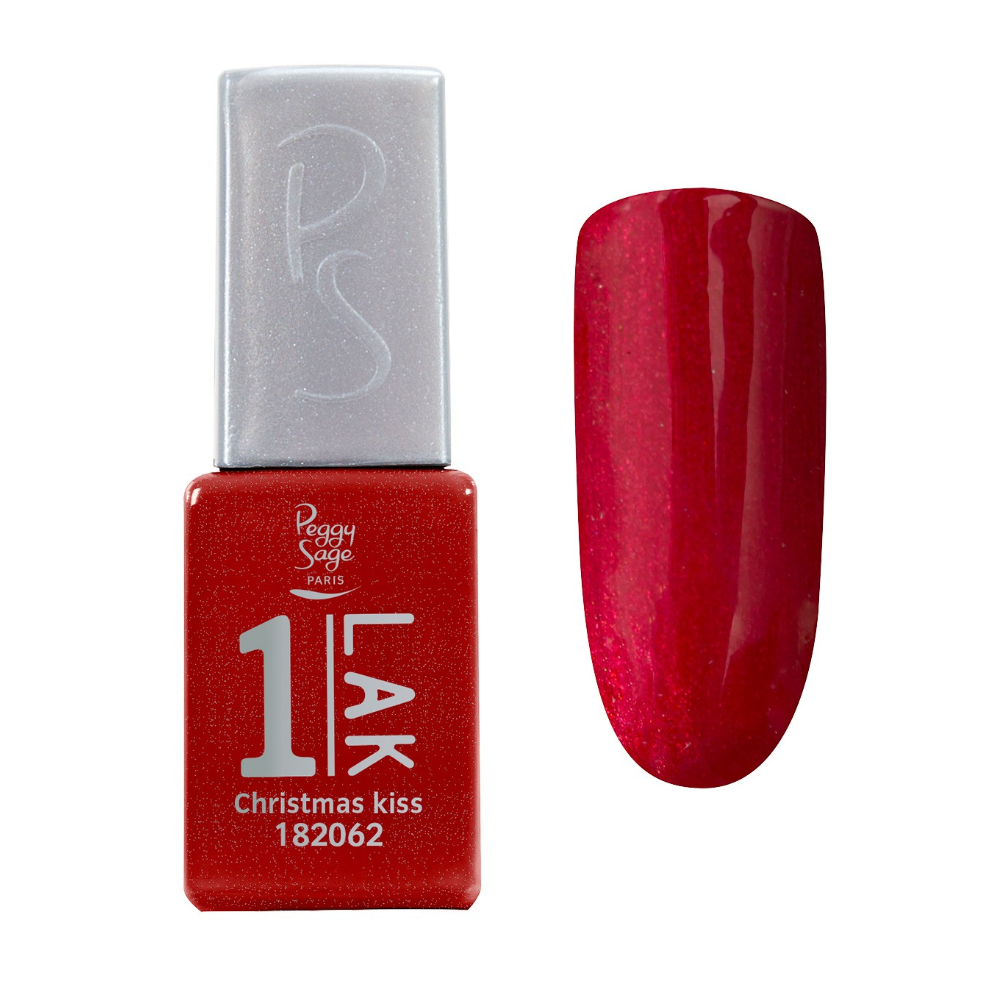 PEGGY SAGE 182062 ONE-LAK 1-STEP GEL POLISH CHRISTMAS KISS 5ML