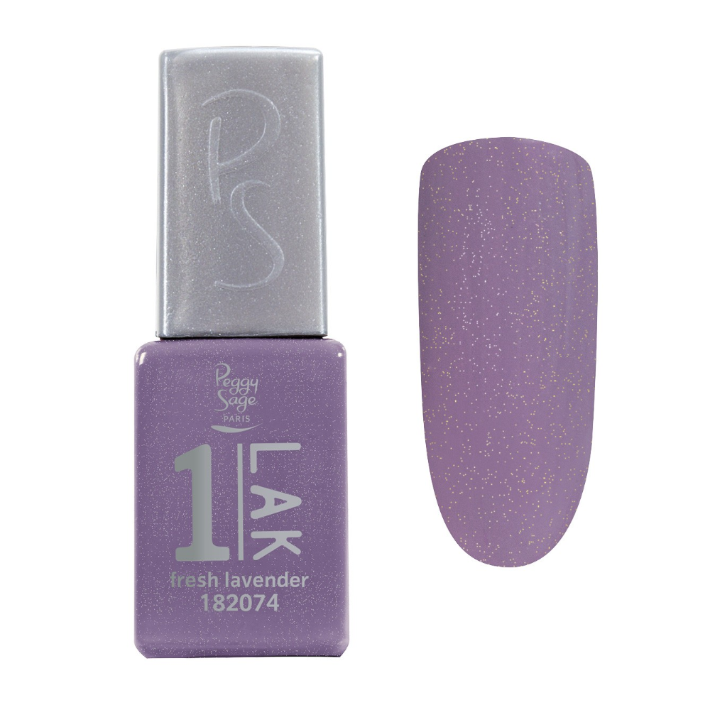 PEGGY SAGE 182074 ONE-LAK 1-STEP GEL POLISH FRESH LAVENDER 5ML