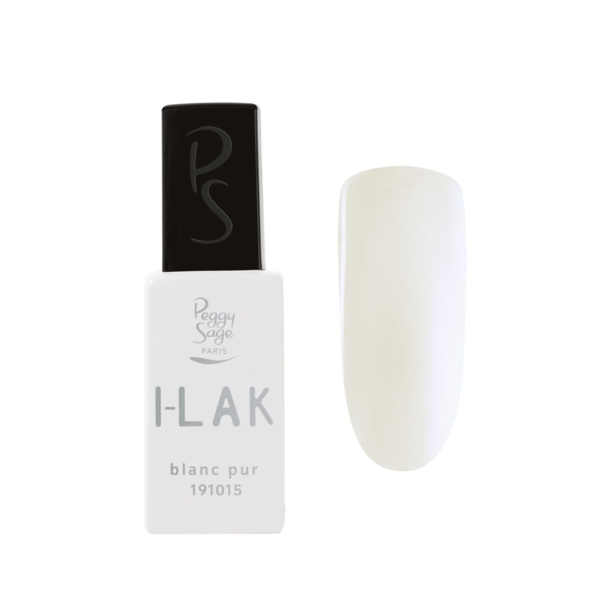 PEGGY SAGE 191015 I-LAK SOAK OFF GEL POLISH BLANC PUR 11ML