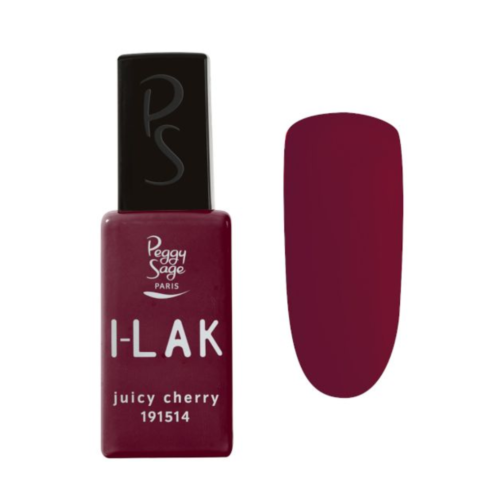 PEGGY SAGE 191514 I-LAK SOAK OFF GEL POLISH JUICY CHERRY 11ML