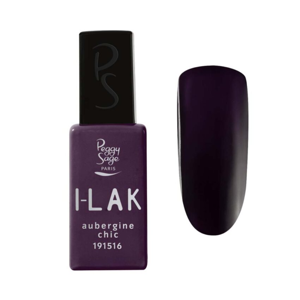 PEGGY SAGE 191516 I-LAK SOAK OFF GEL POLISH AUBERGINE CHIC 11ML