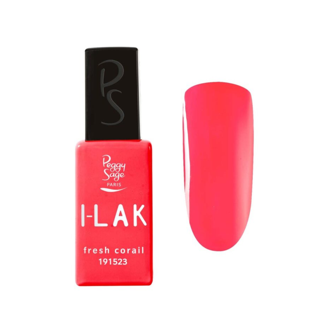 PEGGY SAGE 191523 I-LAK SOAK OFF GEL POLISH FRESH CORAIL 11ML