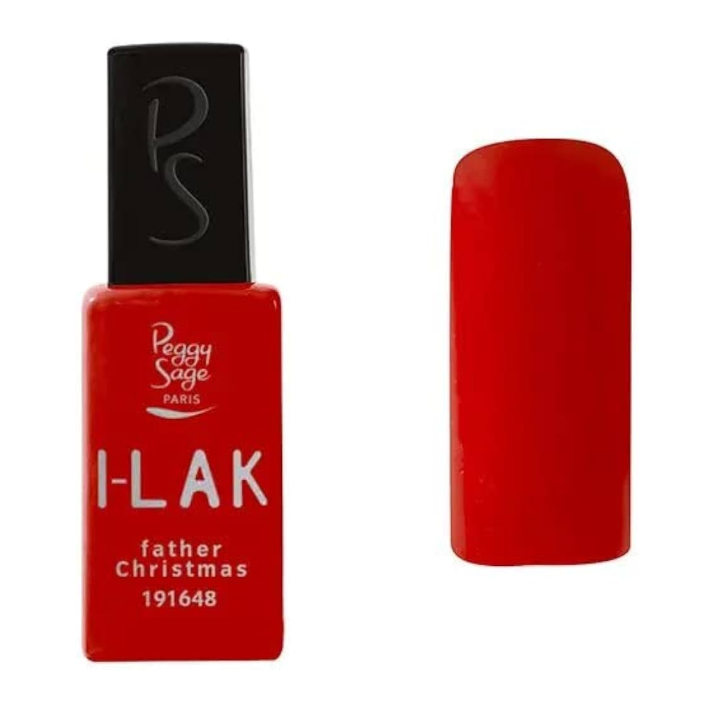 PEGGY SAGE 191648 I-LAK SOAK OFF GEL POLISH FATHER CHRISTMAS 11ML