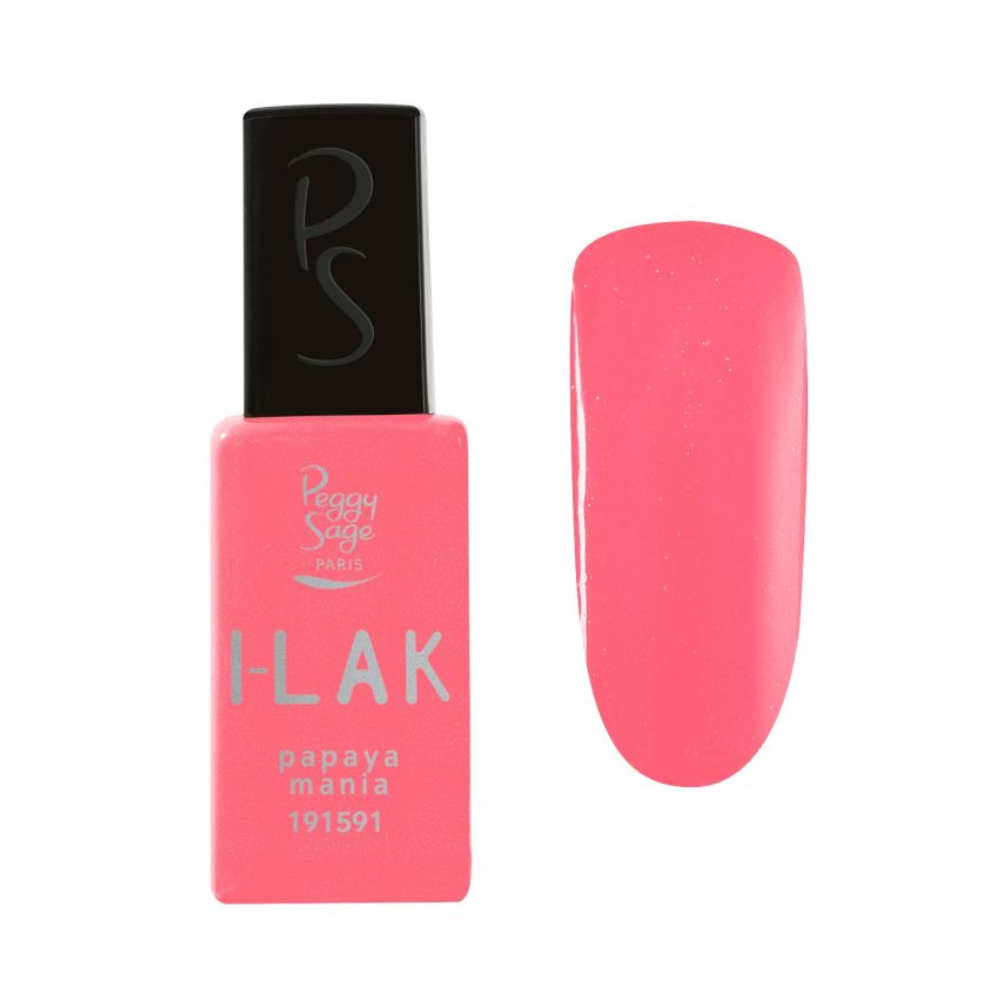 PEGGY SAGE 191591 I-LAK SOAK OFF GEL POLISH PAPAYA MANIA 11ML