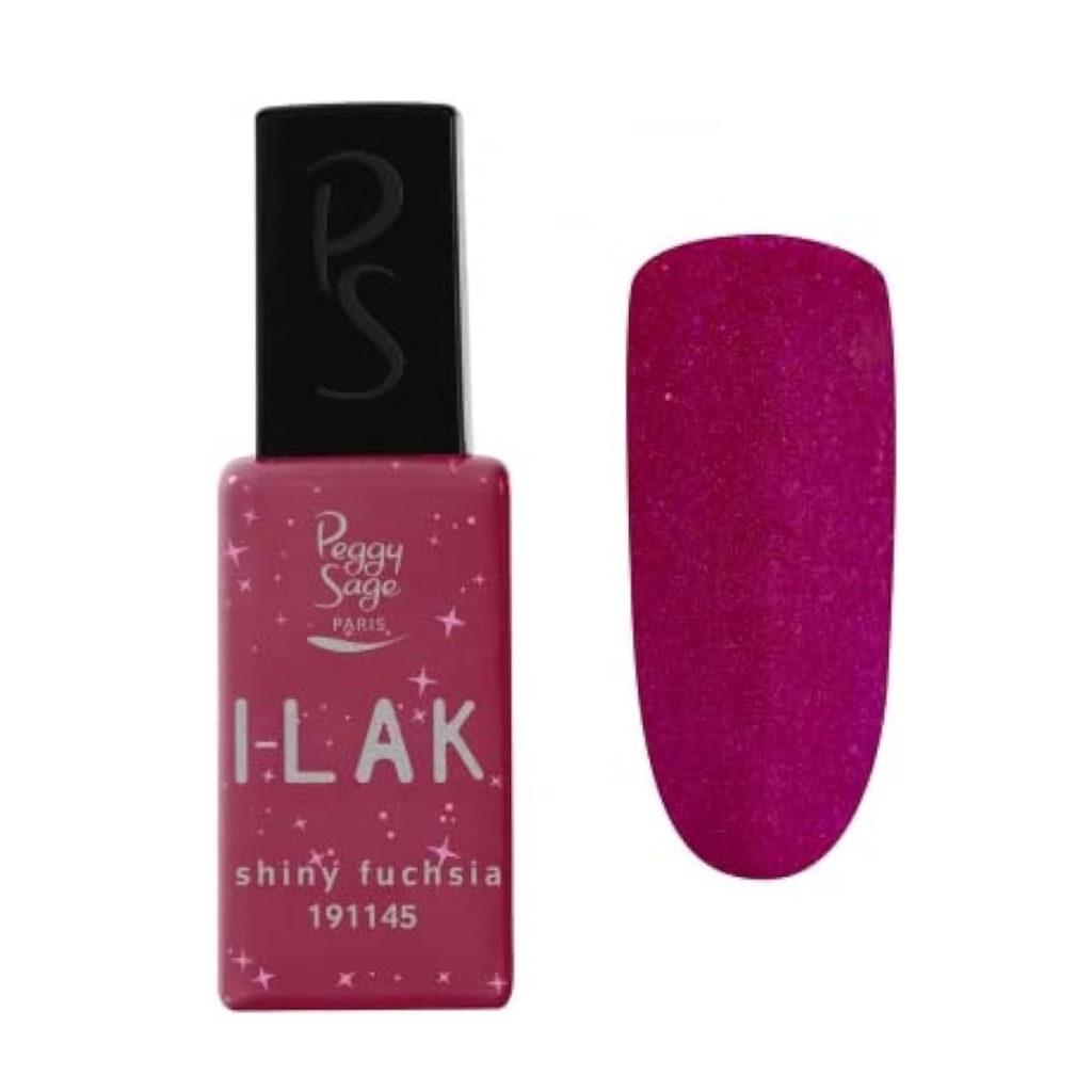 PEGGY SAGE 191145 I-LAK SOAK OFF GEL POLISH SHINY FUCHSIA 11ML