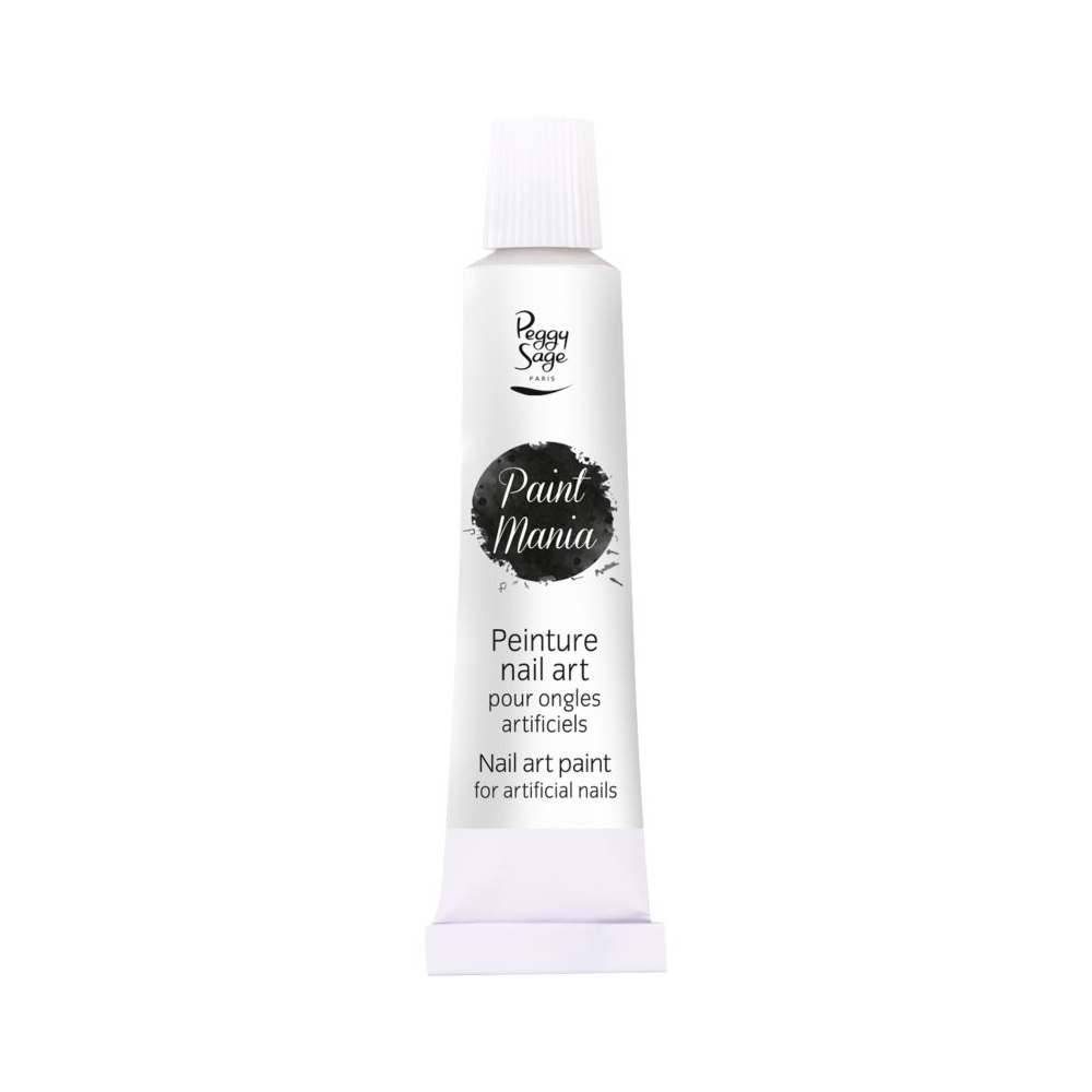 PEGGY SAGE 148940 LACCA NAIL ART PAINT MANIA WHITE 12ML