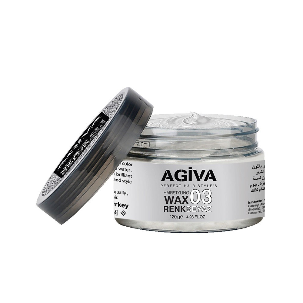 AGIVA COLOR WAX WHITE 120GR 2594