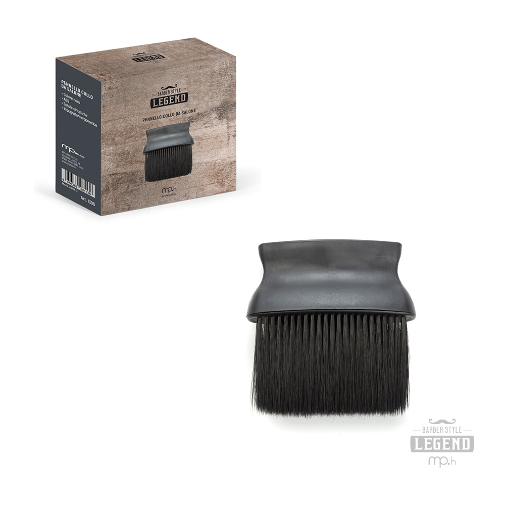 MP HAIR PENNELLO COLLO BLACK BRISTLE 1396