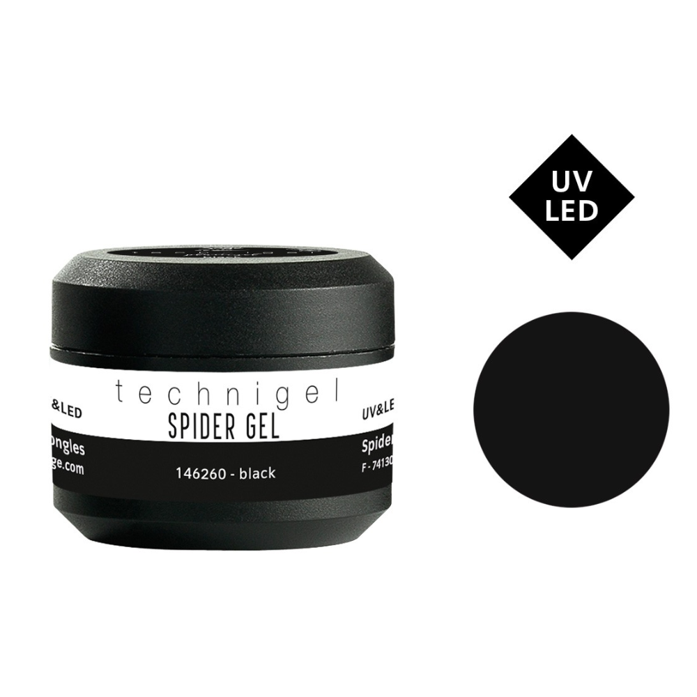 PEGGY SAGE 146260 SPIDER GEL BLACK UV/LED 5GR