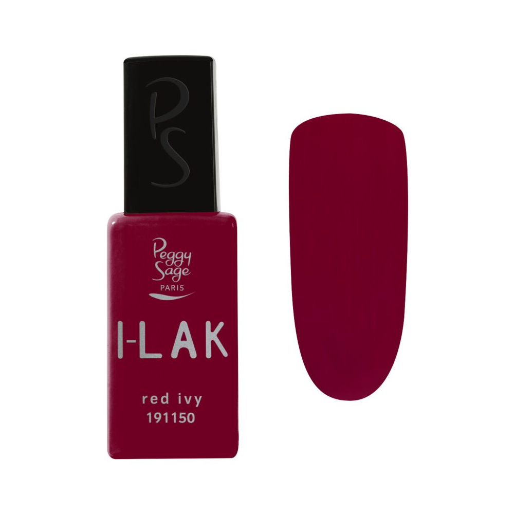 PEGGY SAGE 191150 I-LAK SOAK OFF GEL POLISH RED IVY 11ML