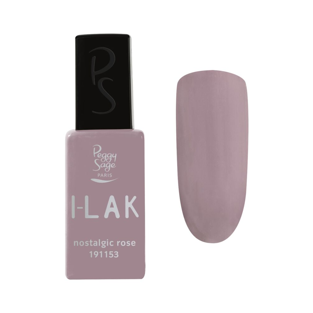 PEGGY SAGE 191153 I-LAK SOAK OFF GEL POLISH NOSTALGIC ROSE 11ML