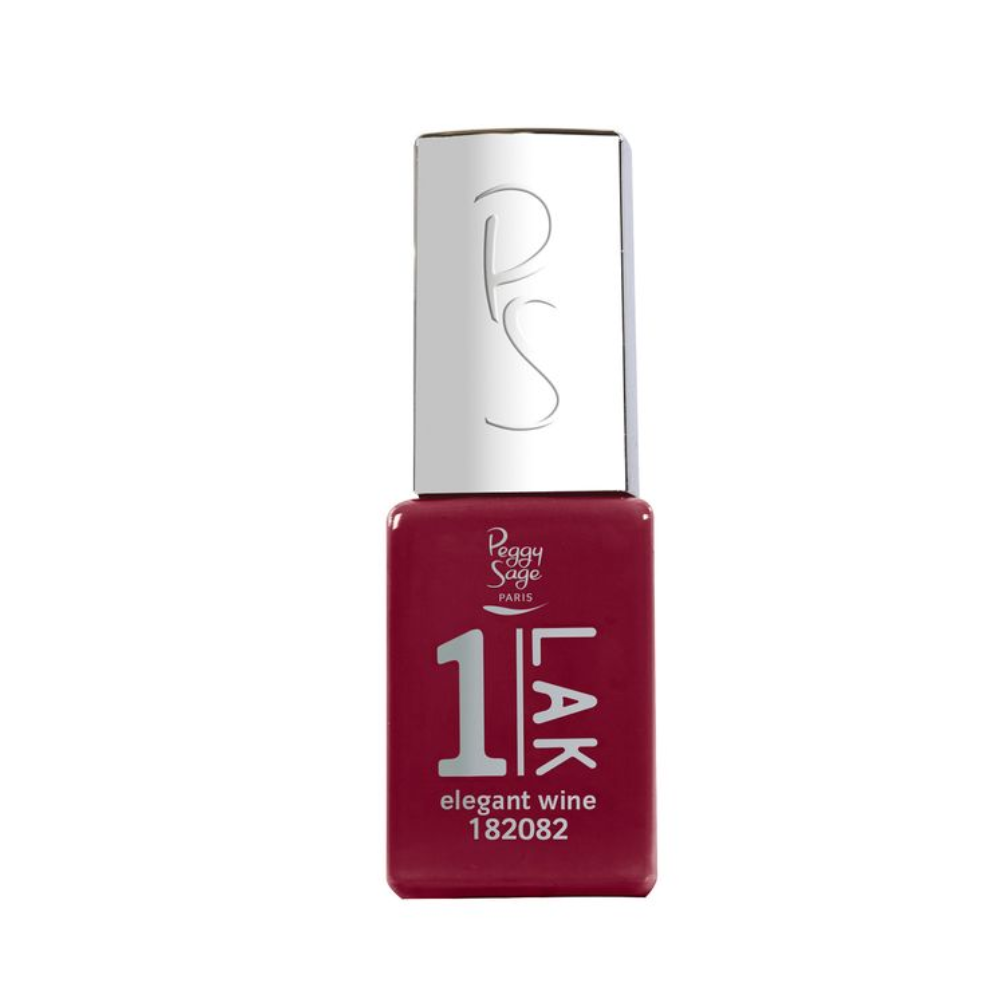 PEGGY SAGE 182082 ONE-LAK 1-STEP GEL POLISH ELEGANT WINE 5ML