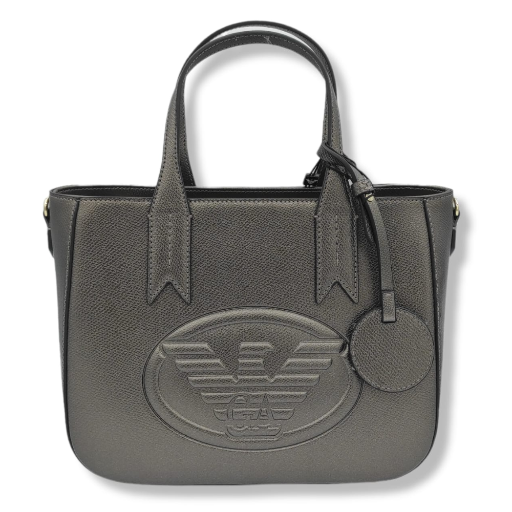 EMPORIO ARMANI BORSA MINIDOL AQUILA Y3D083 YH18A STEEL 80233