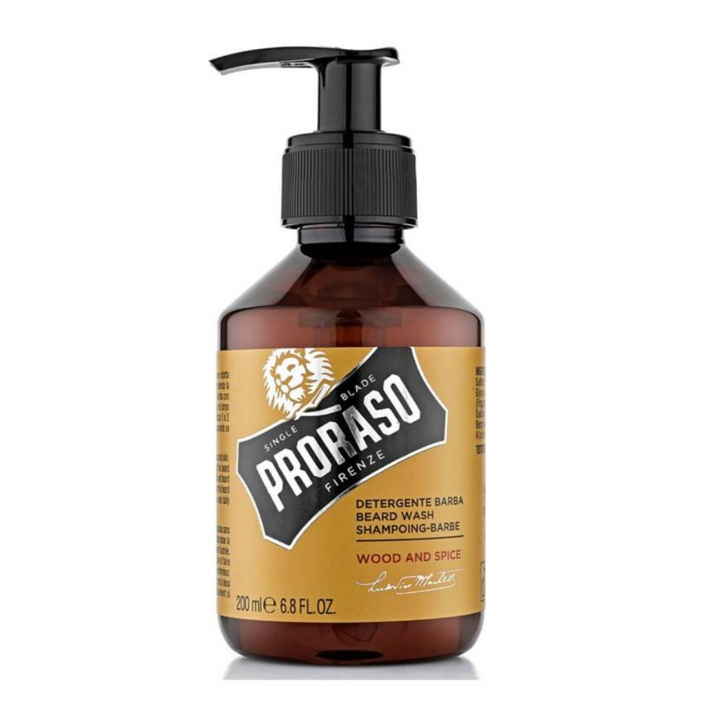 PRORASO DETERGENTE BARBA BEARD WASH 200ML ARANCIO