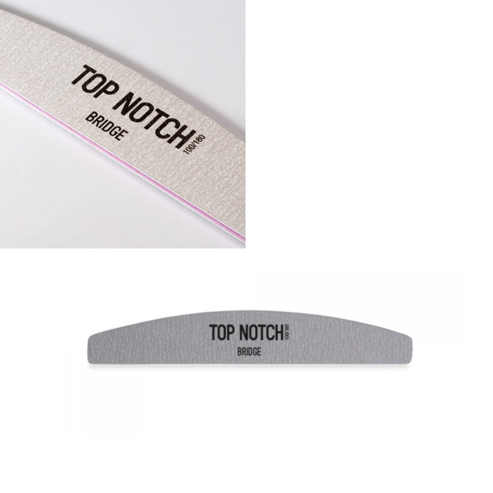 TOP NOTCH LIMA PER UNGHIE CURVA ZEBRA 100/180 CONF.6PZ 907004