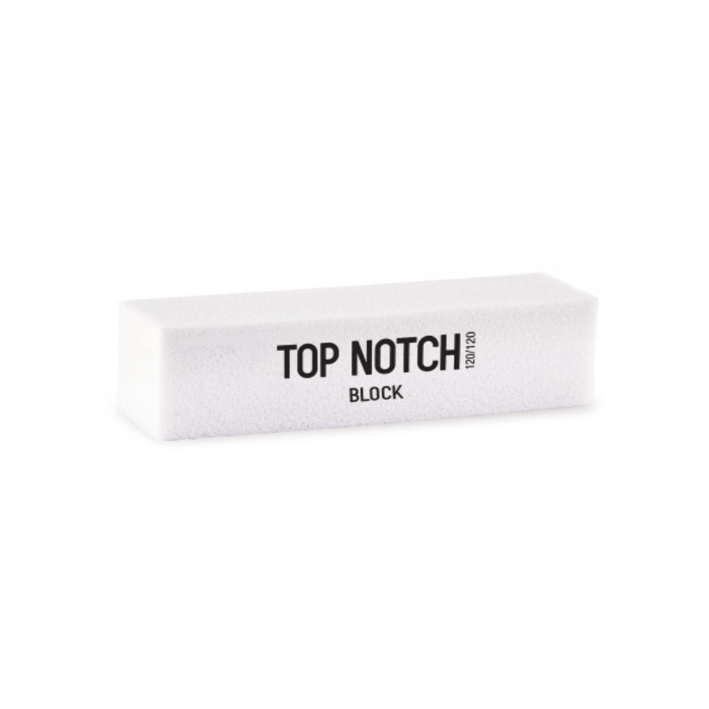 TOP NOTCH BLOCCO ABRASIVO PER UNGHIE GRANA 120 CONF.6PZ 907005
