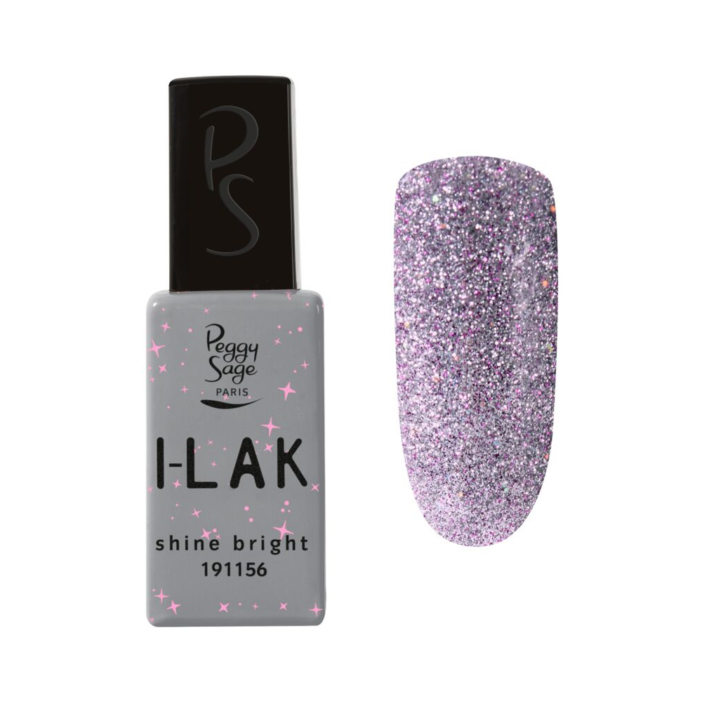 PEGGY SAGE 191156 I-LAK SOAK OFF GEL POLISH SHINE BRIGHT 11ML