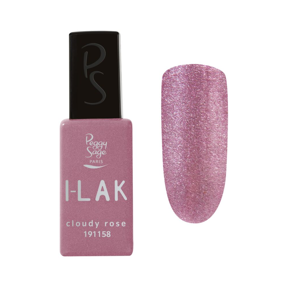 PEGGY SAGE 191158 I-LAK SOAK OFF GEL POLISH RCLOUDY ROSE 11ML