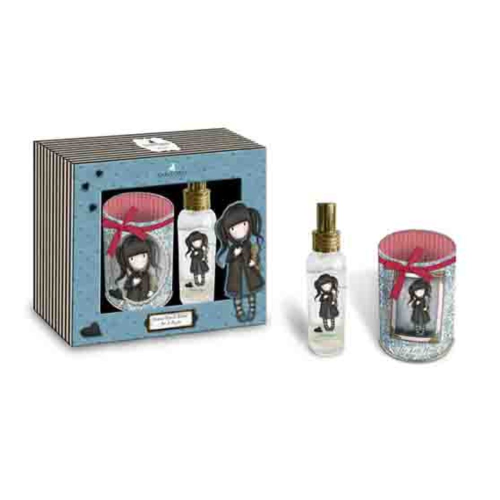 SANTORO GORJUSS THE LOST HEART CONF. EDT 100ML+ PORTA COSMETICI DA TAVOLO 3031