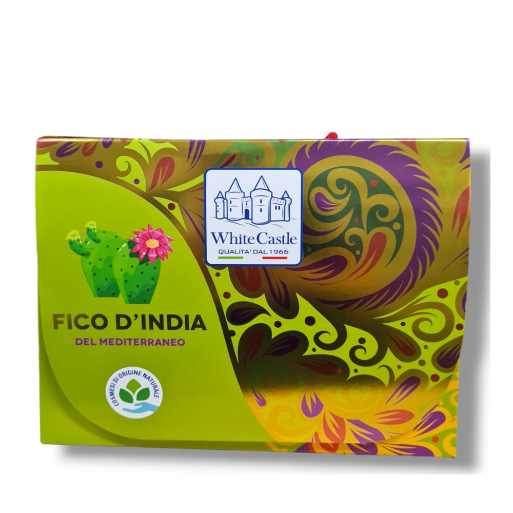 WHITE CASTLE FICO D'INDIA CONF. CREMA CORPO 100ML + BAGNO DOCCIA 250ML + SAPONETTA 01096