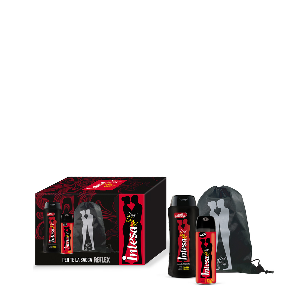 INTESA SEX UNISEX CONF. DEO SPRAY 125ML+DOCCIA SHAMPOO 300ML+SACCA