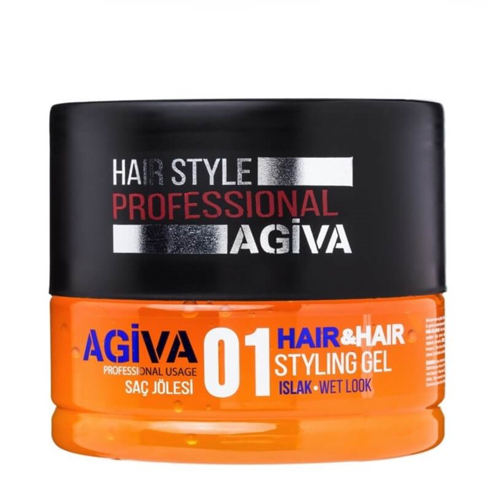 AGIVA HAIR GEL 01 WET LOOK 700ML 2417