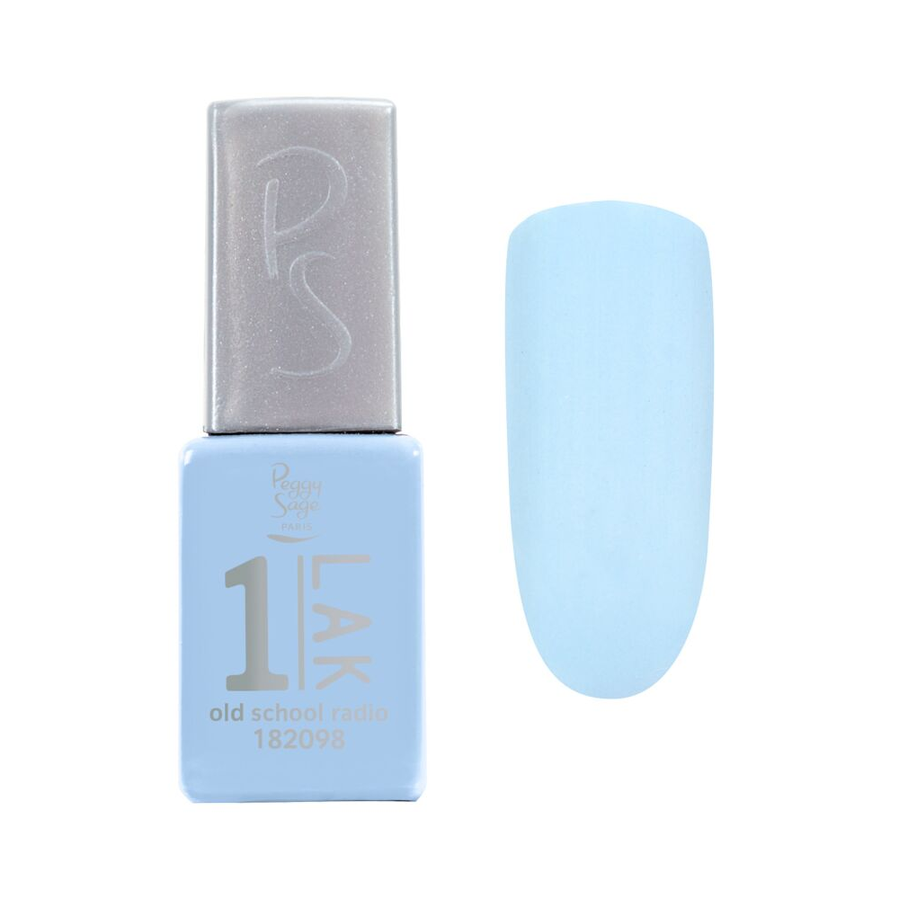 PEGGY SAGE 182098 ONE-LAK 1-STEP GEL POLISH OLD SCHOOL RADIO 5ML