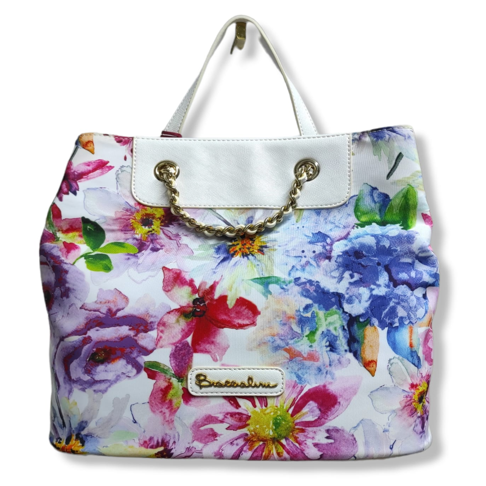 BRACCIALINI BORSA ALESSANDRA UP B11473 COL. 001 BIANCO