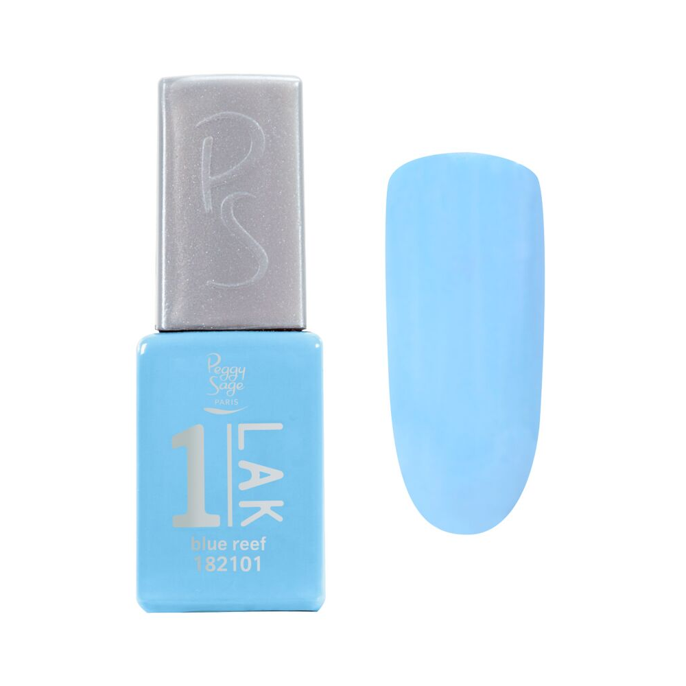 PEGGY SAGE 182101 ONE-LAK 1-STEP GEL POLISH BLUE REEF 5ML