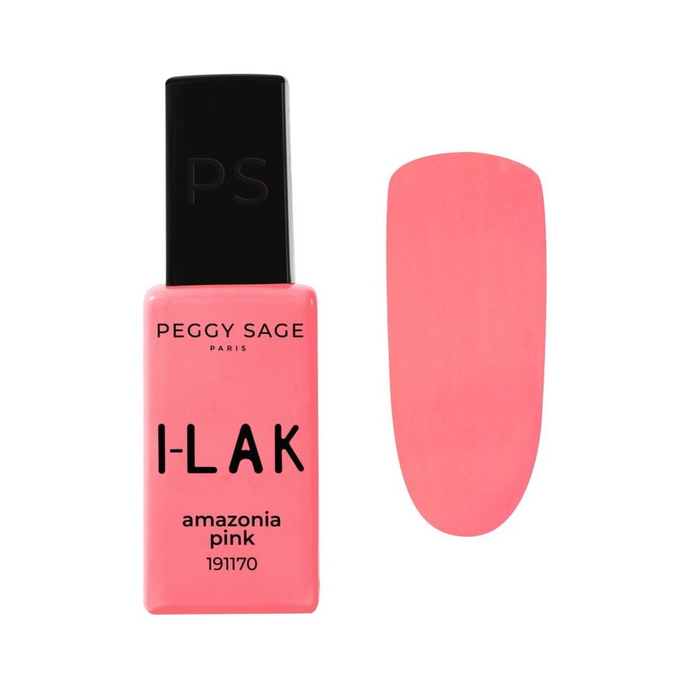 PEGGY SAGE 191170 I-LAK SOAK OFF GEL POLISH AMAZONIA PINK 11ML