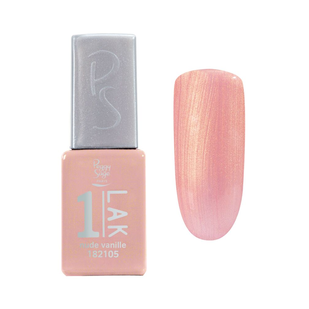 PEGGY SAGE 182105 ONE-LAK 1-STEP GEL POLISH NUDE VANILLE 5ML