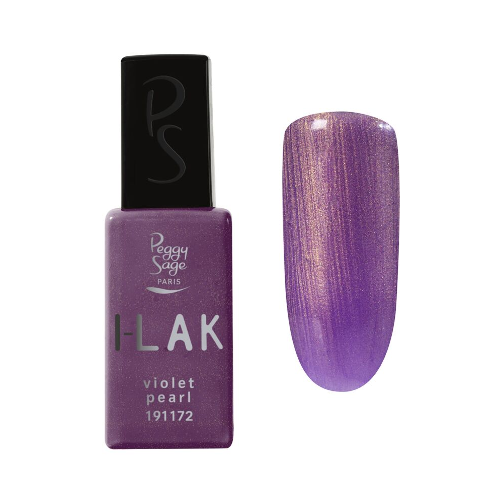 PEGGY SAGE 191172 I-LAK SOAK OFF GEL POLISH VIOLET PEARL 11ML