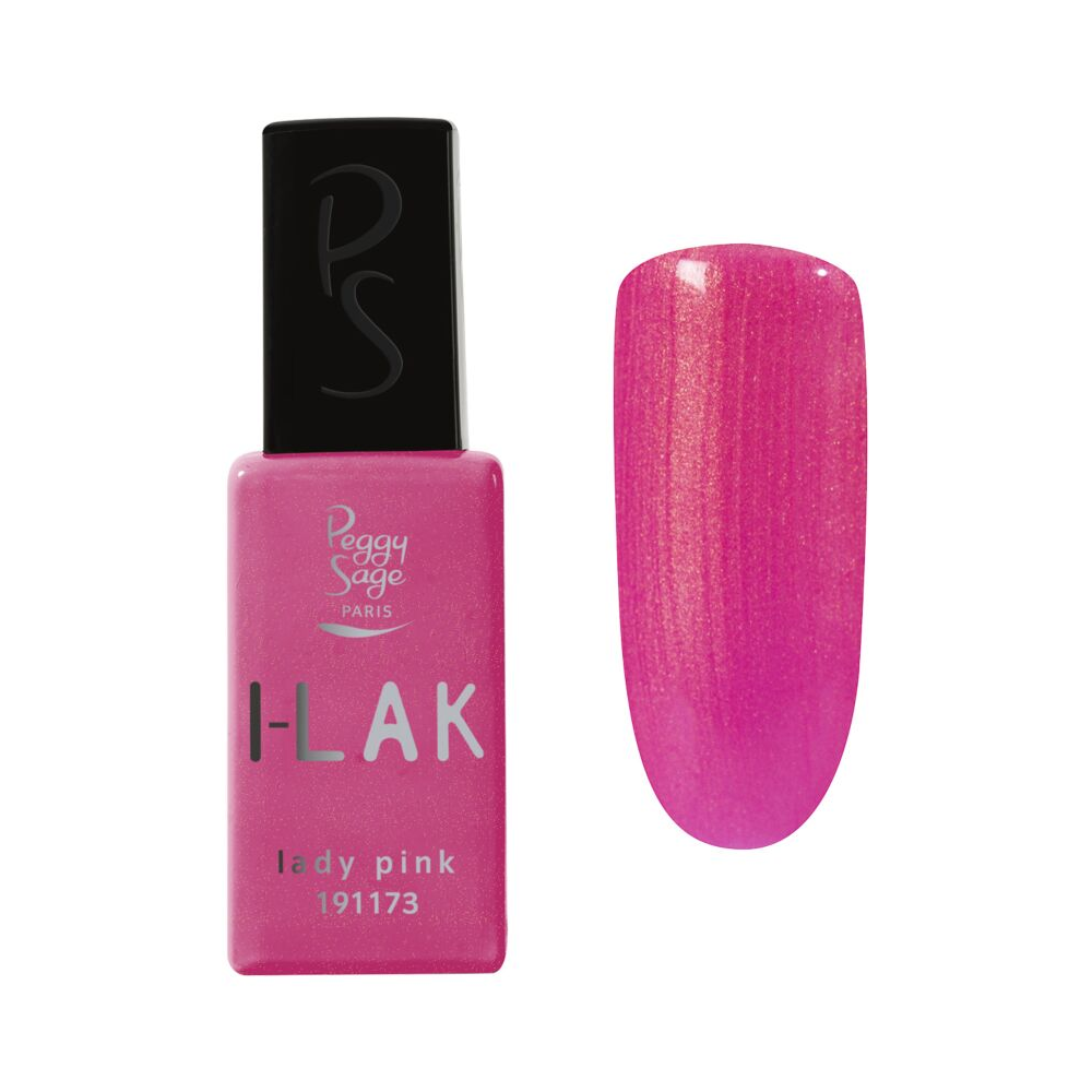 PEGGY SAGE 191173 I-LAK SOAK OFF GEL POLISH LADY PINK 11ML