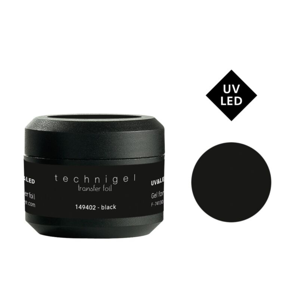 PEGGY SAGE 149402 GEL UV/LED POUR ONGLES TRANSFER GEL BLACK