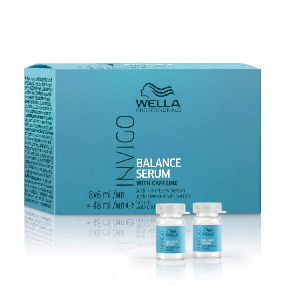 WELLA INVIGO BALANCE SERUM TRATTAMENTO ANTICADUTA 8FIALE X 6ML