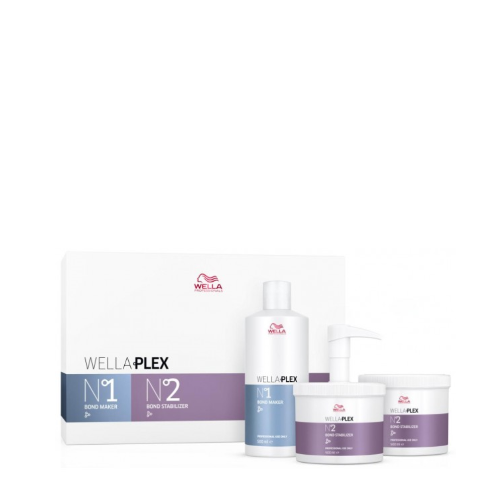 WELLA PLEX BIG KIT N.1 + N.2 TRATTAMENTO RISTRUTTURANTE