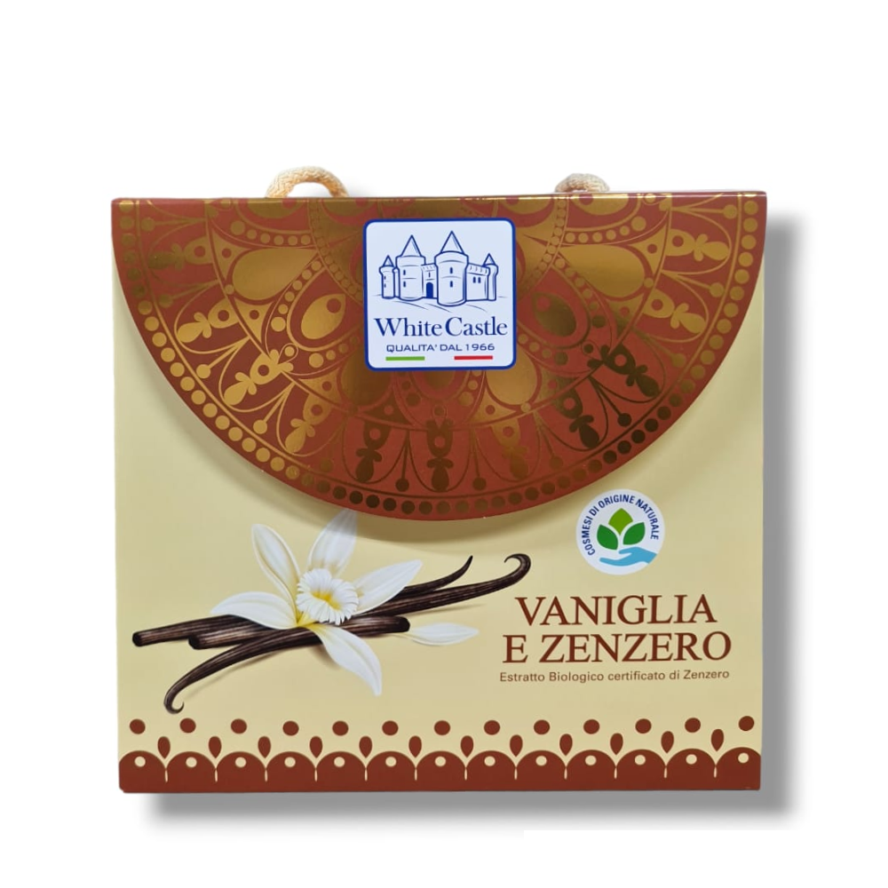WHITE CASTLE VANIGLIA E ZENZERO CONF. CREMA CORPO 200ML+BAGNO DOCCIA 400ML 901095