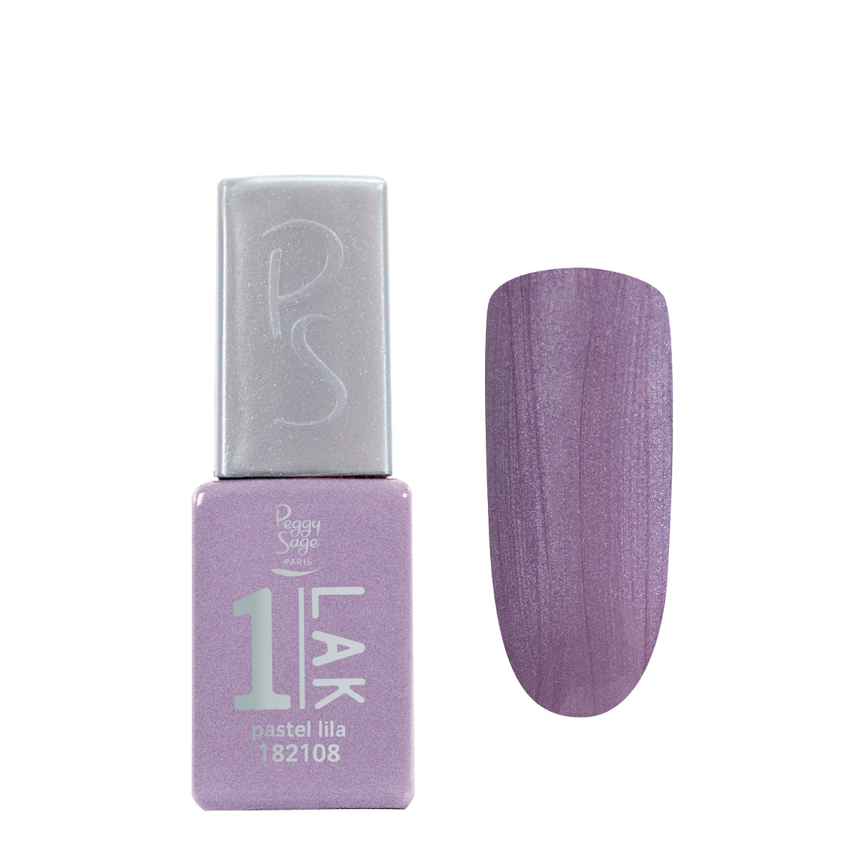 PEGGY SAGE 182108 ONE-LAK 1-STEP GEL POLISH PASTEL LILA 5ML