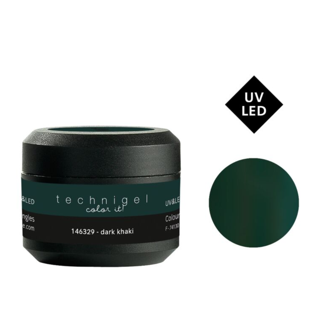 PEGGY SAGE 146329 GEL UV/LED COLORATO PER UNGHIE DARK KHAKI 5GR