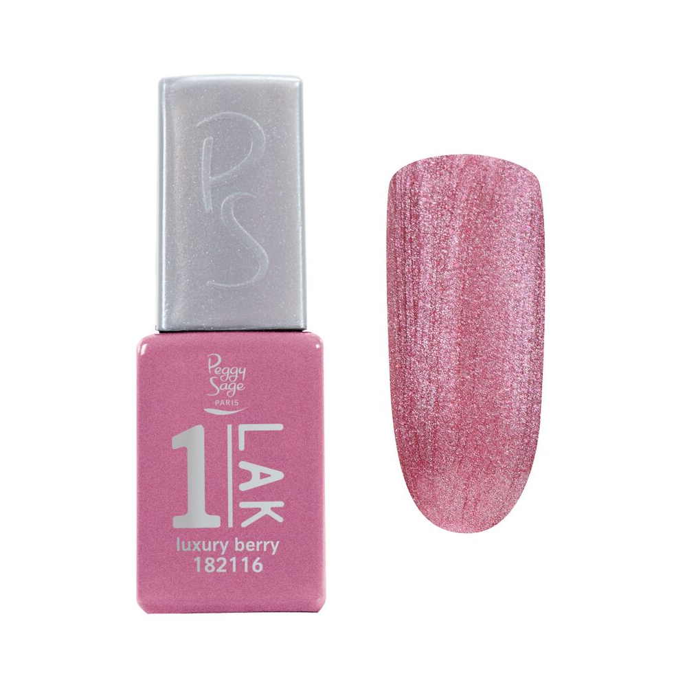 PEGGY SAGE 182116 ONE-LAK 1-STEP GEL POLISH LUXURY BERRY 5ML