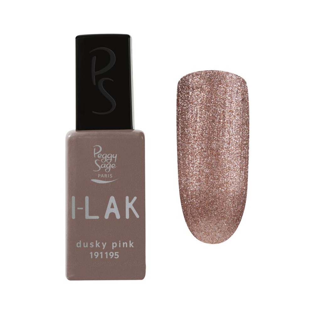 PEGGY SAGE 191195 I-LAK SOAK OFF GEL POLISH DUSKY PINK 11ML