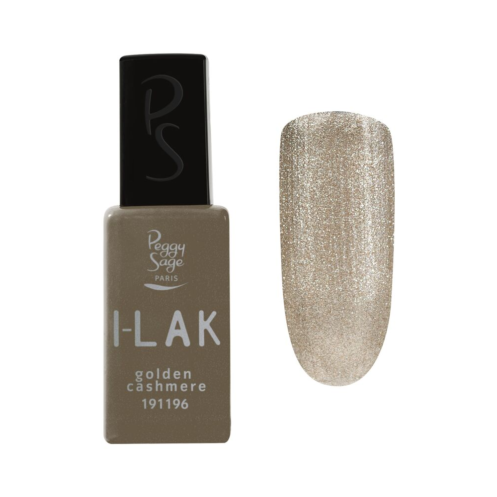 PEGGY SAGE 191196 I-LAK SOAK OFF GEL POLISH GOLDEN CASHMERE 11ML