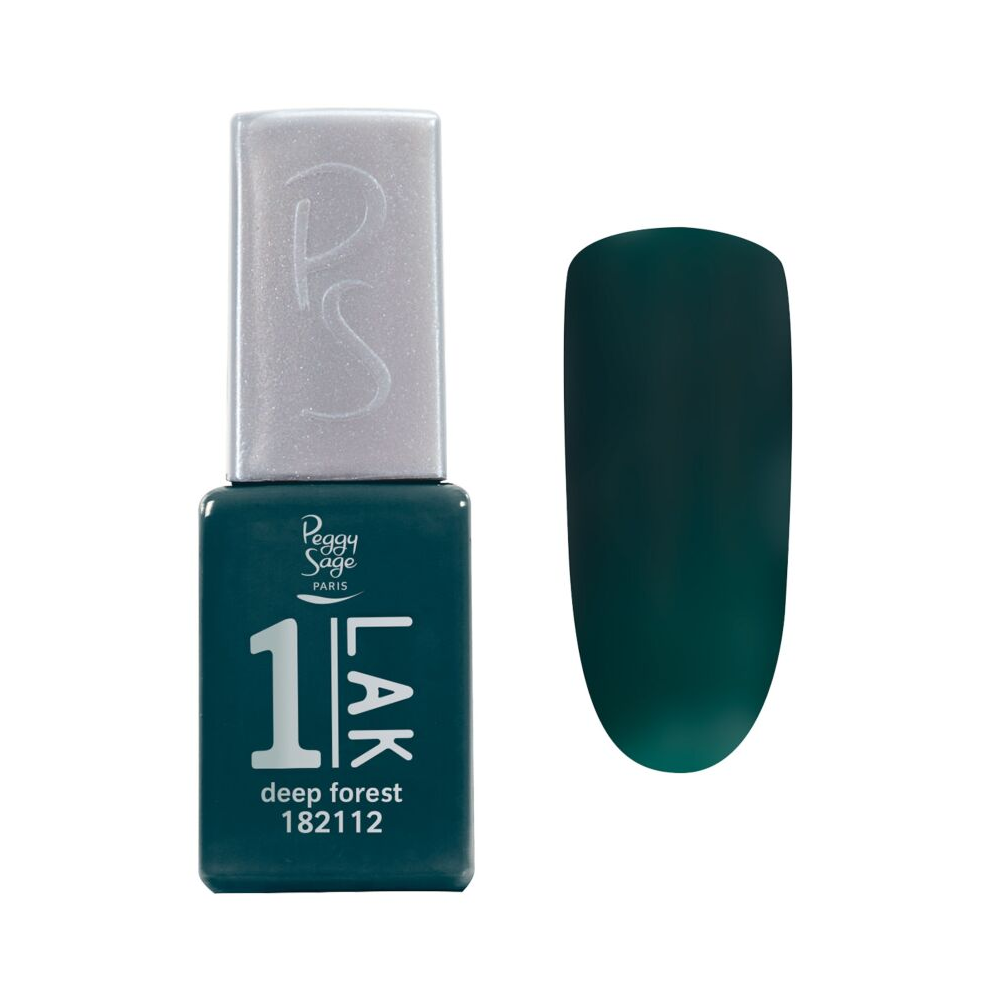 PEGGY SAGE 182112 ONE-LAK 1-STEP GEL POLISH DEEP FOREST 5ML