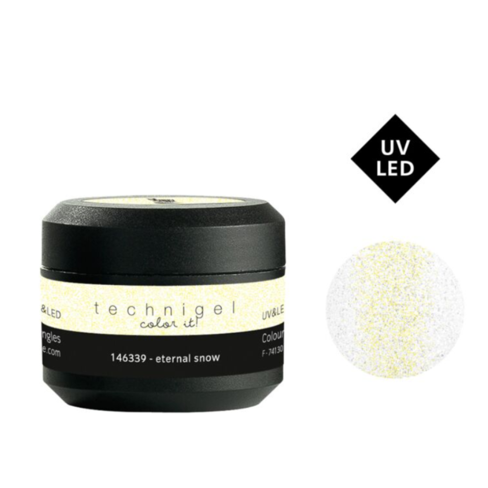 PEGGY SAGE 146339 GEL UV/LED COLORATO PER UNGHIE ETERNAL SNOW 5GR