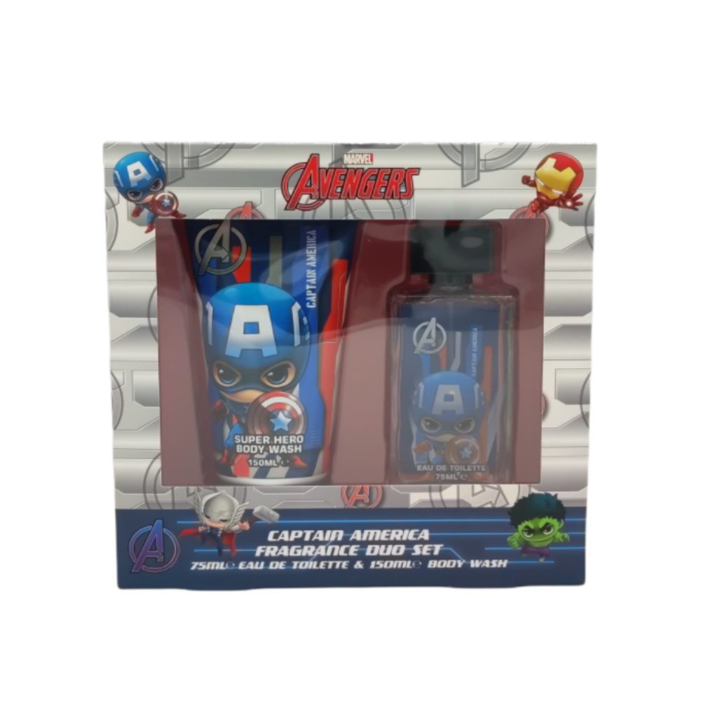 MARVEL AVENGERS CONF. BAGNO SCHIUMA 150ML + EDT 75ML MC5098