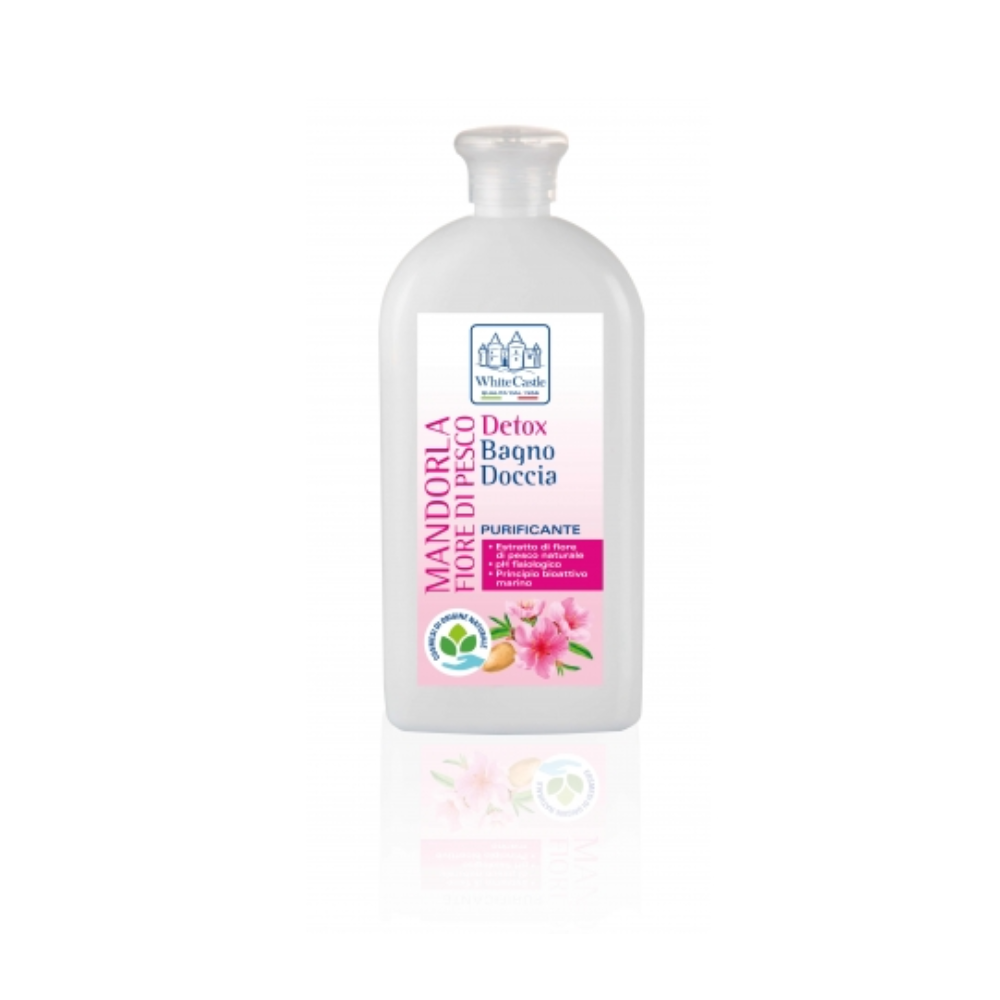 WHITE CASTLE BAGNO DOCCIA CON MANDORLA E FIORI DI PESCO 400ML 999